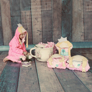 Bata de Baño Princesa Rosa